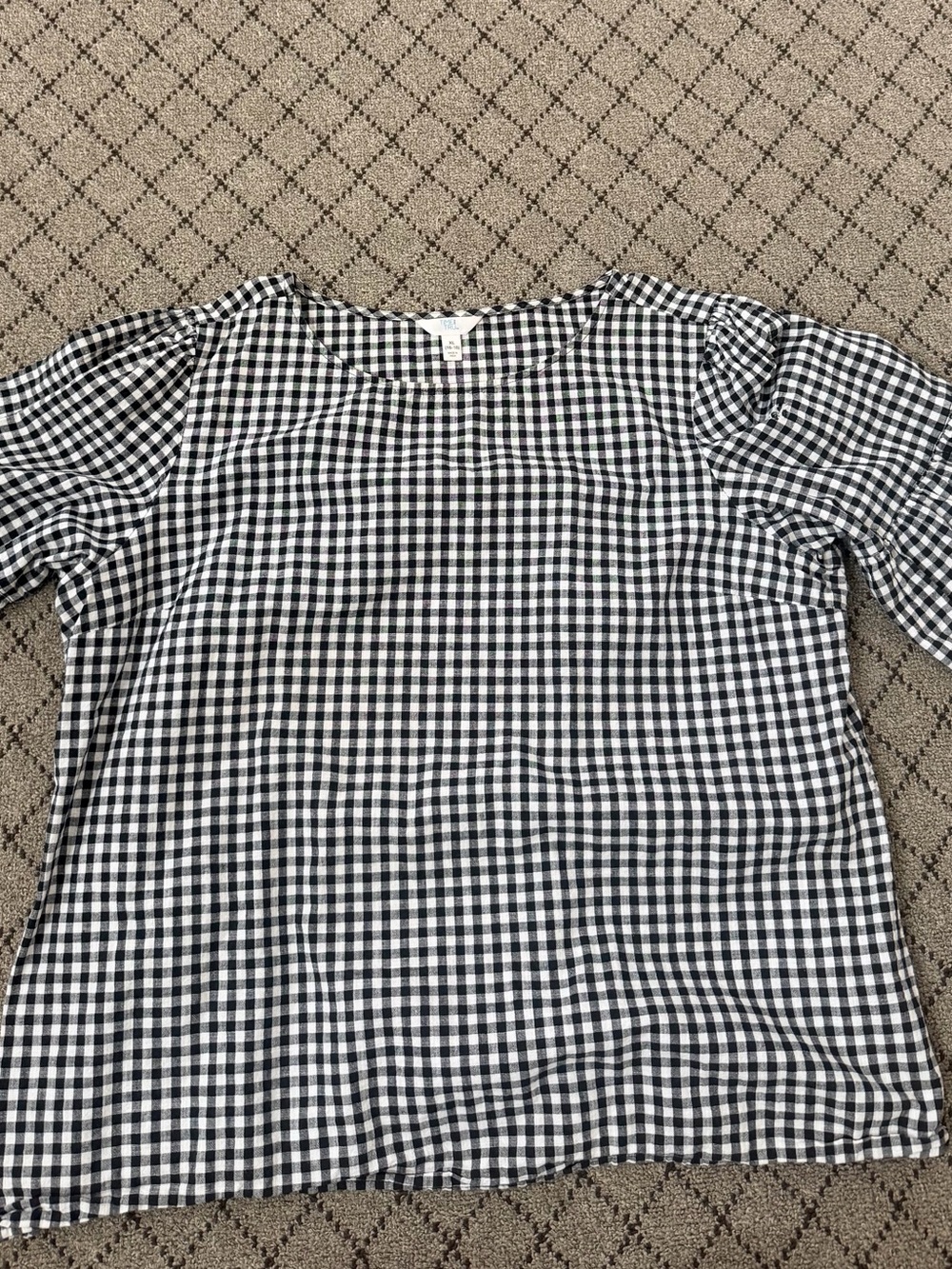 Black & White Women’s Blouse - XL